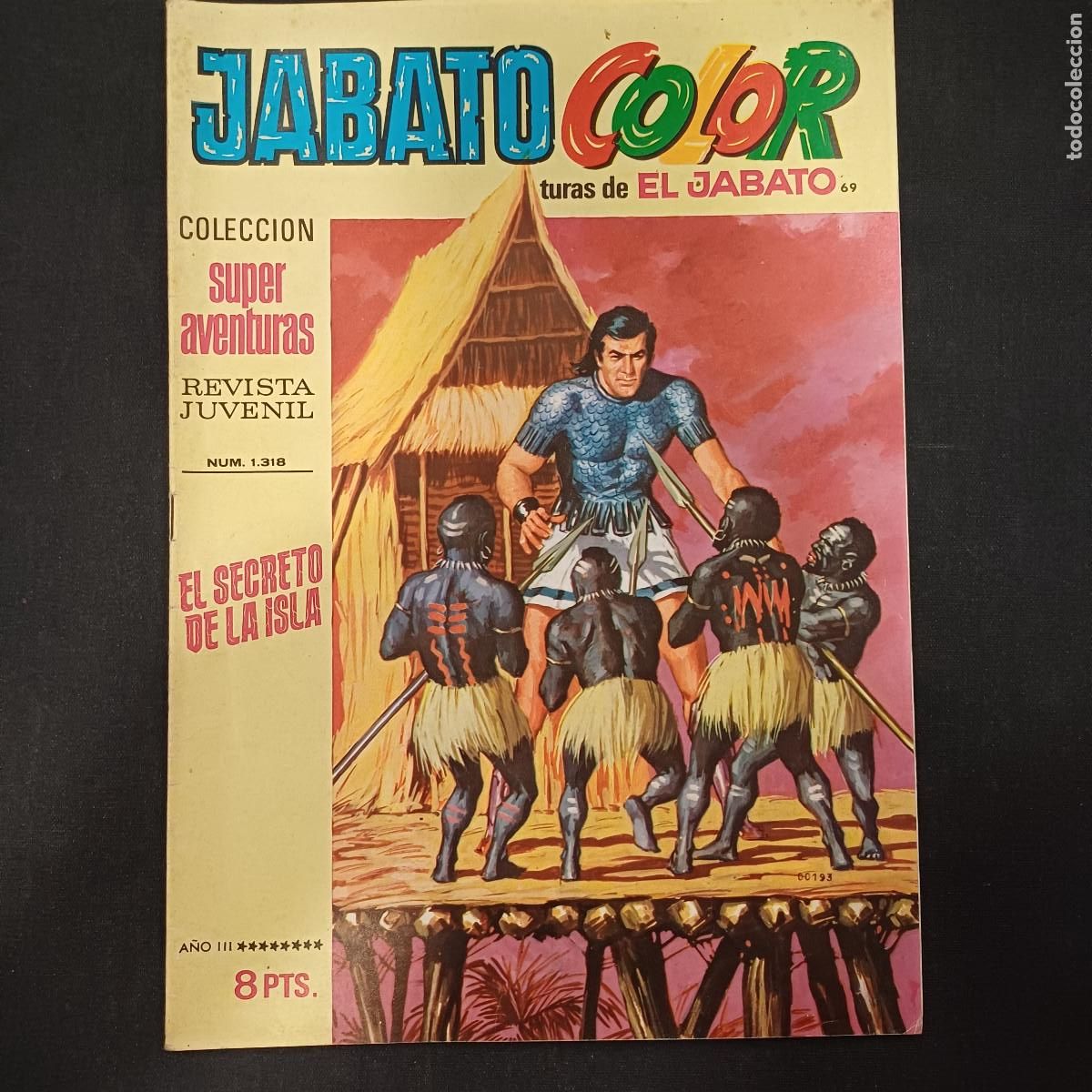 Tebeos: AVENTURAS DE EL JABATO COLOR/BRUGUERA N&ordm; 69.