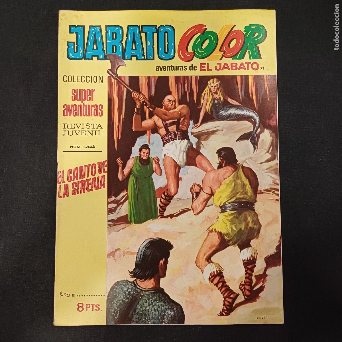 Tebeos: AVENTURAS DE EL JABATO COLOR/BRUGUERA N&ordm; 71.