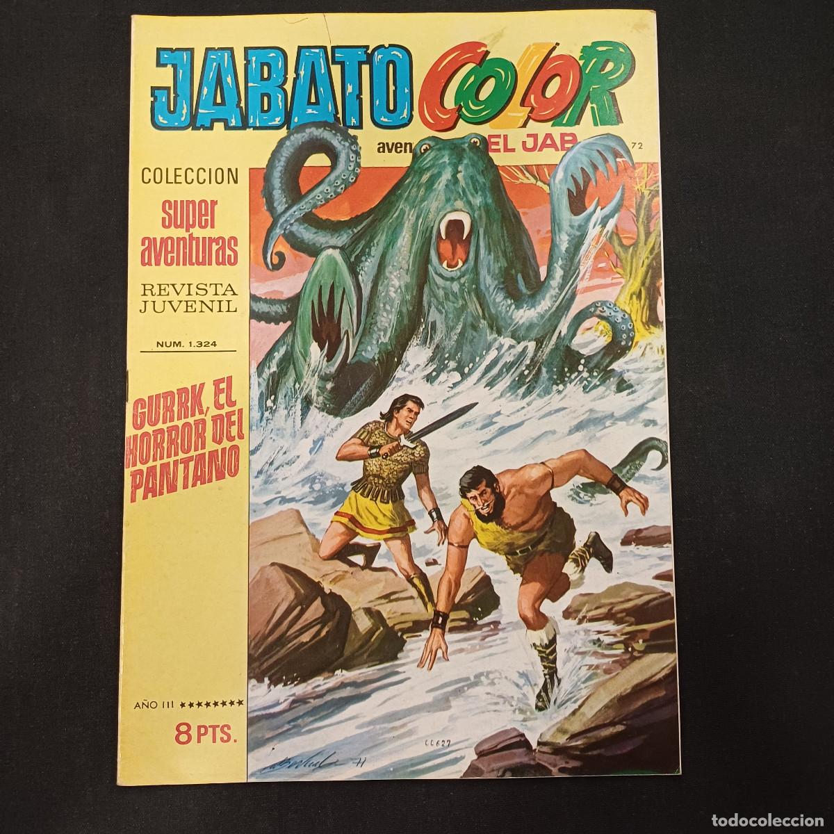 Tebeos: AVENTURAS DE EL JABATO COLOR/BRUGUERA N&ordm; 72.