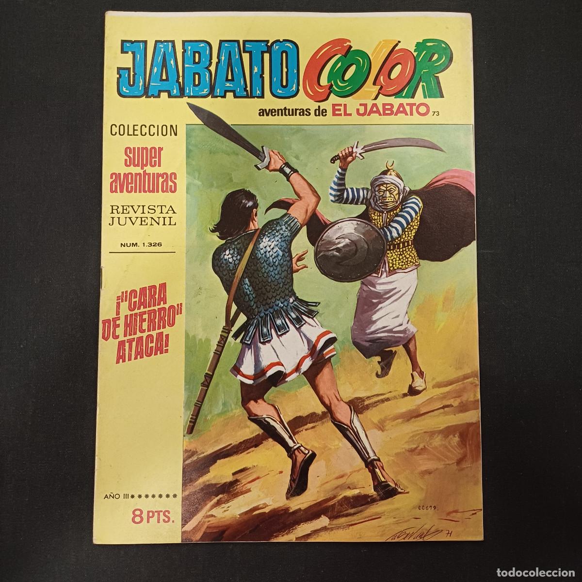 Tebeos: AVENTURAS DE EL JABATO COLOR/BRUGUERA N&ordm; 73.