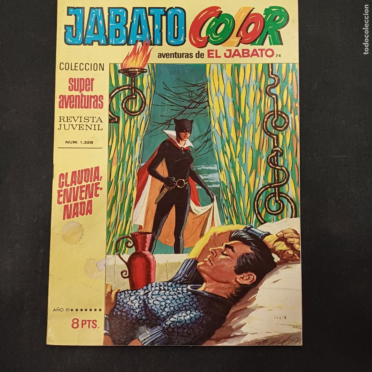 Tebeos: AVENTURAS DE EL JABATO COLOR/BRUGUERA N&ordm; 74.