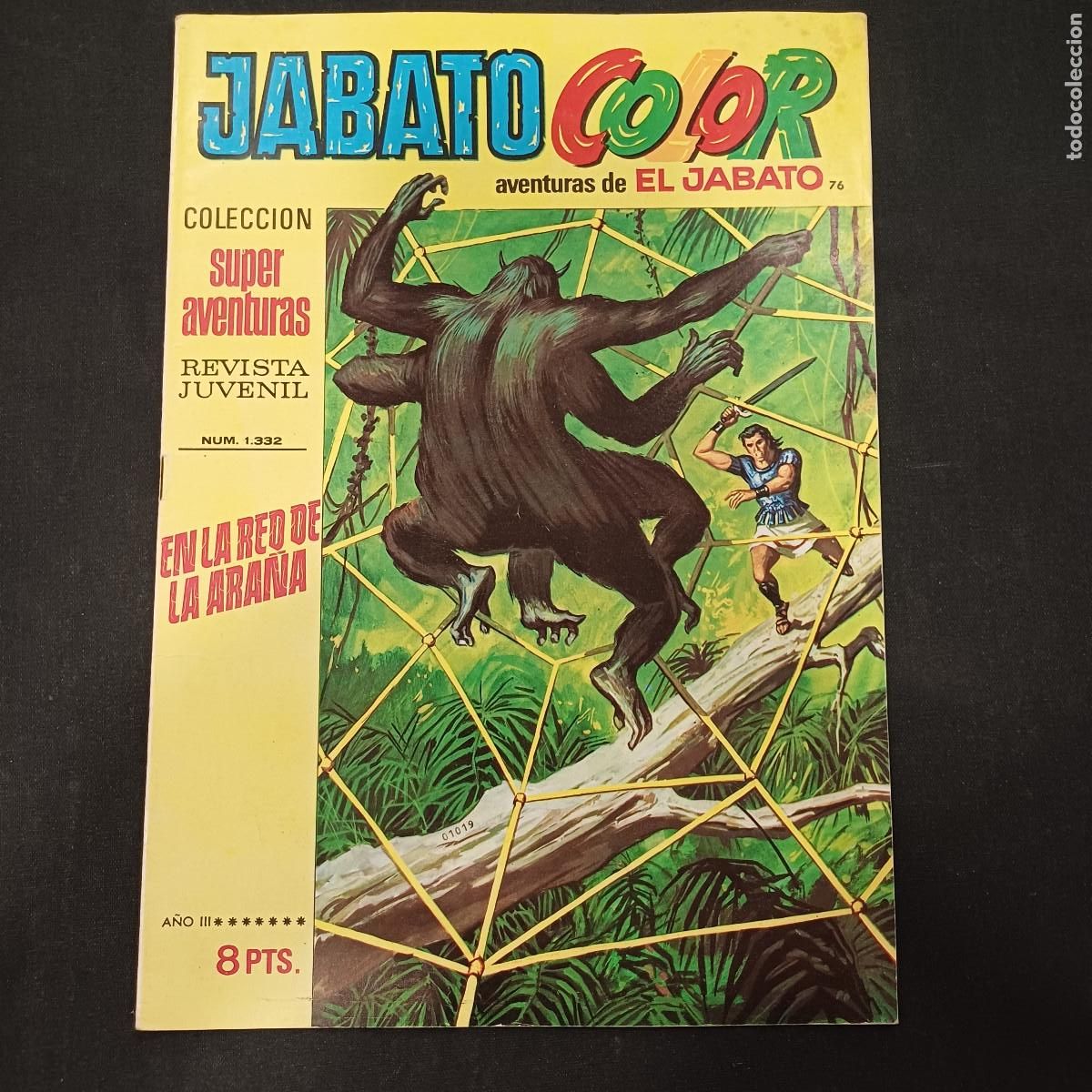 Tebeos: AVENTURAS DE EL JABATO COLOR/BRUGUERA N&ordm; 76.