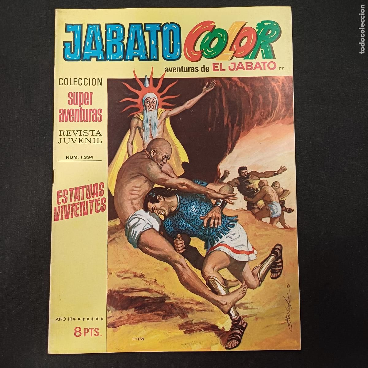 Tebeos: AVENTURAS DE EL JABATO COLOR/BRUGUERA N&ordm; 77.