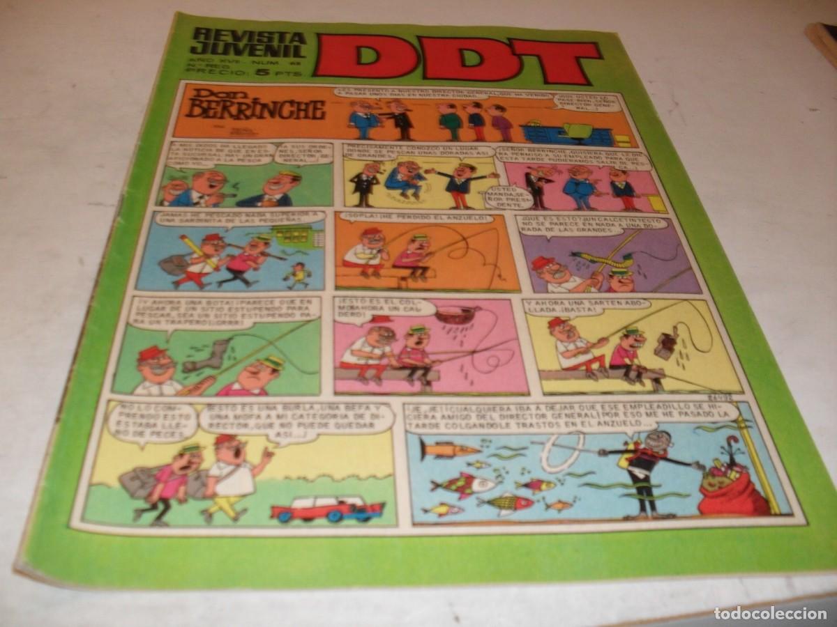 Tebeos: DDT 2&ordf; EPOCA N&ordm; 68,EN CONTRAPORTADA PUBLICIDAD DE NOCILLA,DE 551,BRUGUERA,1967