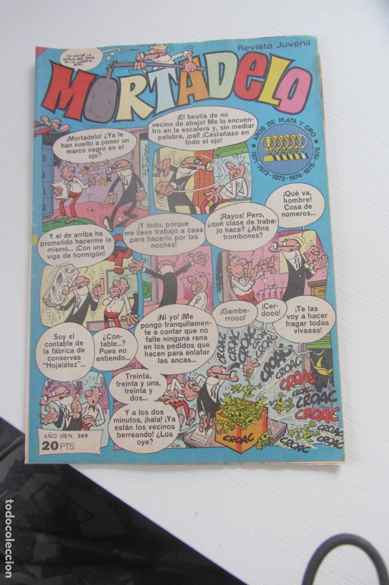 Tebeos: MORTADELO. A&Ntilde;O VIII N&ordm; 369 EDITORIAL BRUGUERA arx70
