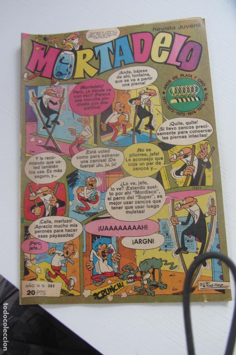 Tebeos: MORTADELO. A&Ntilde;O IX N&ordm; 383 EDITORIAL BRUGUERA arx70