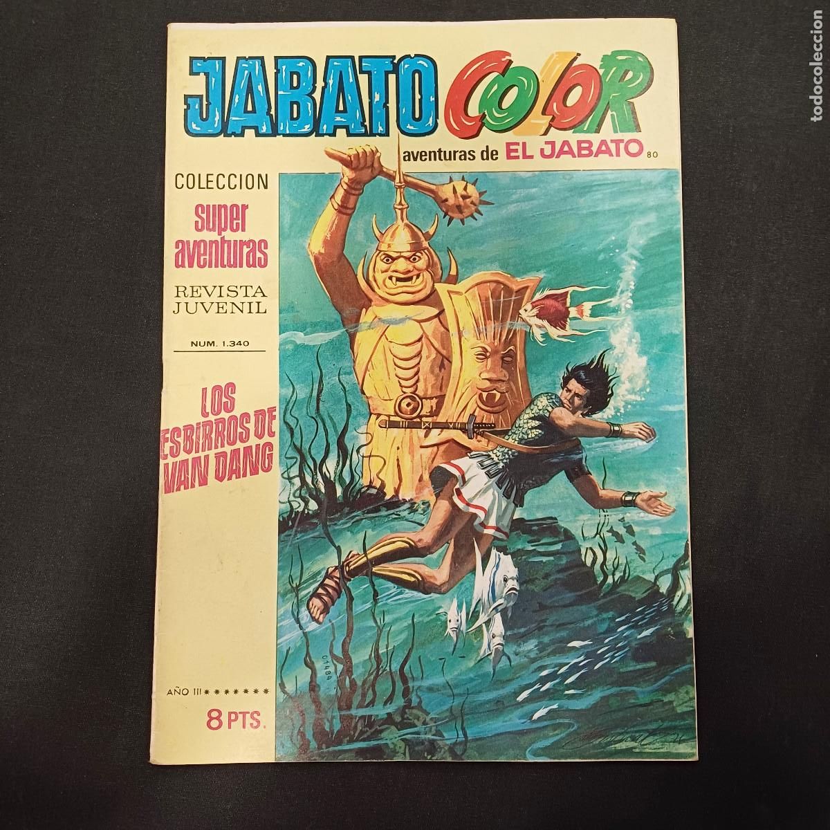 Tebeos: AVENTURAS DE EL JABATO COLOR/BRUGUERA N&ordm; 80.