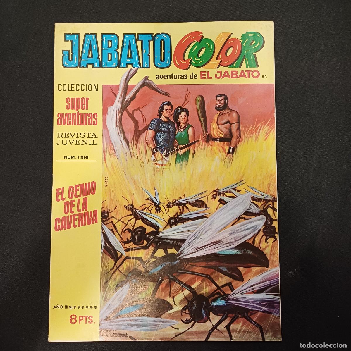 Tebeos: AVENTURAS DE EL JABATO COLOR/BRUGUERA N&ordm; 83.