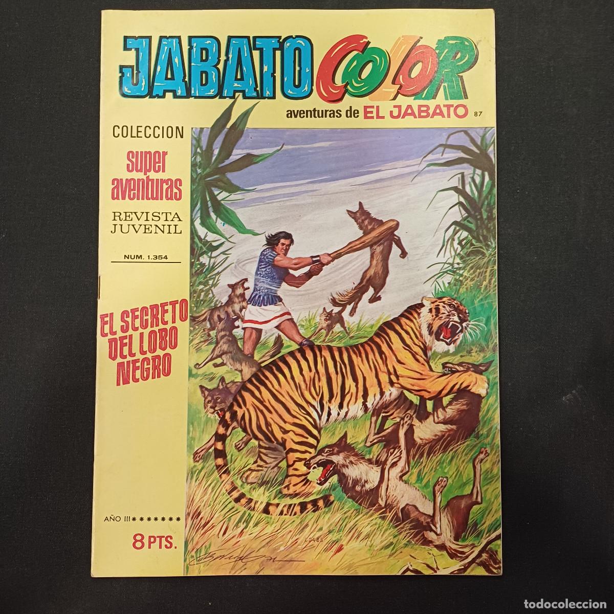 Tebeos: AVENTURAS DE EL JABATO COLOR/BRUGUERA N&ordm; 87.