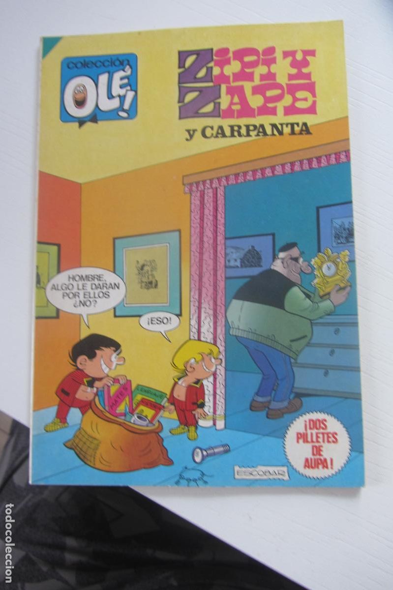 Tebeos: OL&Eacute;!. ZIPI Y ZAPE. N&ordm; 287. BRUGUERA. 1&ordf; EDICI&Oacute;N 1984 arx70