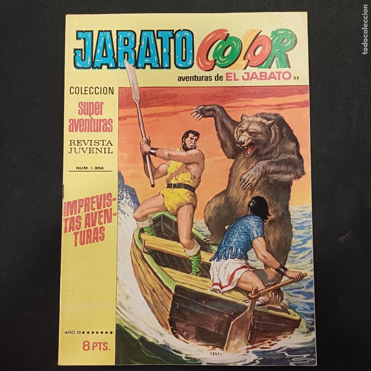 Tebeos: AVENTURAS DE EL JABATO COLOR/BRUGUERA N&ordm; 88.