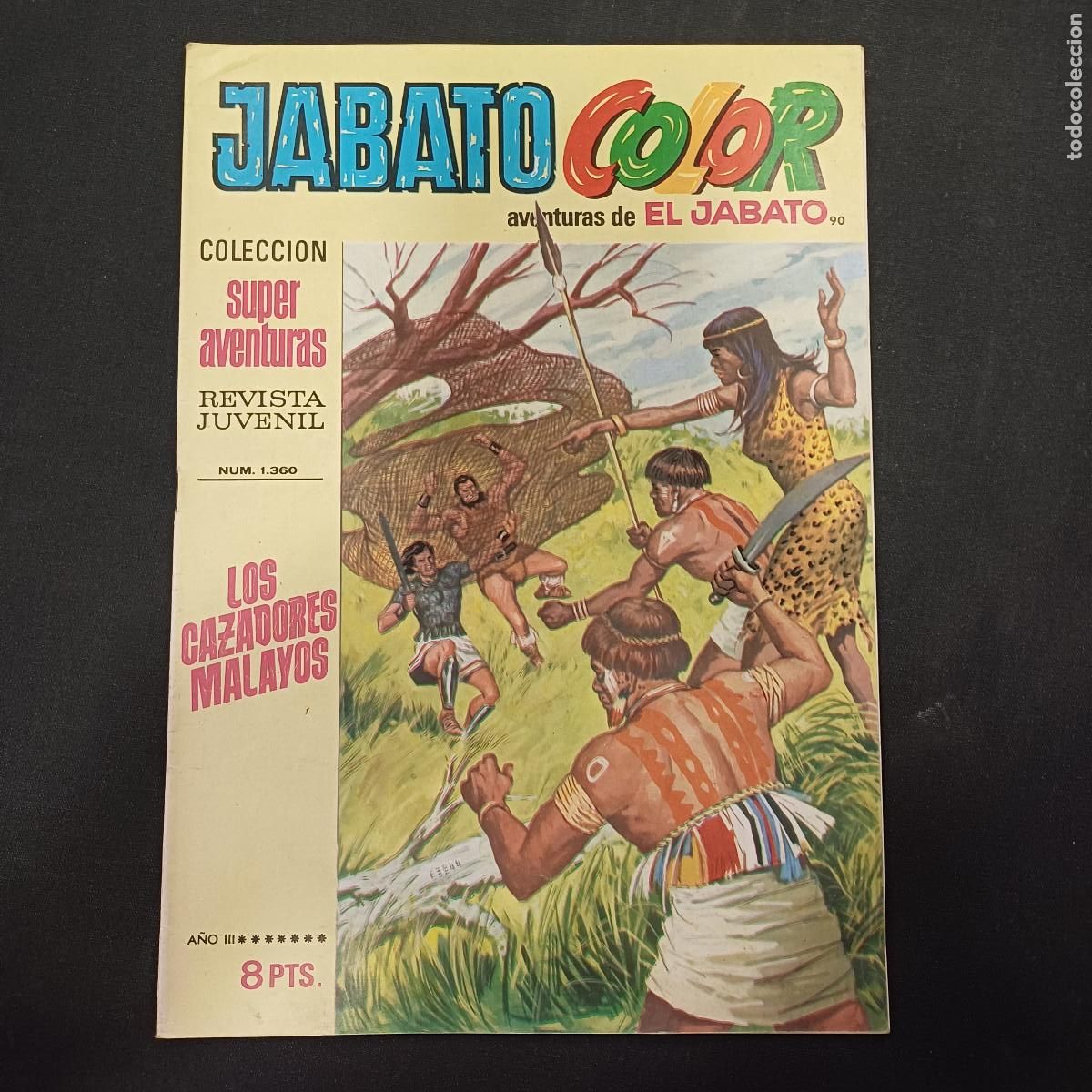 Tebeos: AVENTURAS DE EL JABATO COLOR/BRUGUERA N&ordm; 90.