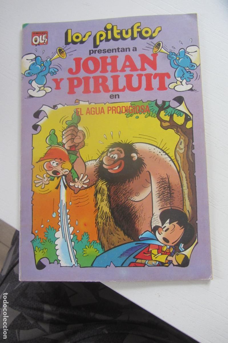 Tebeos: LOS PITUFOS - OLE 19 JOHAN Y PIRLUIT EL AGUA PRODIGIOSA BRUGUERA - 1983 arx70