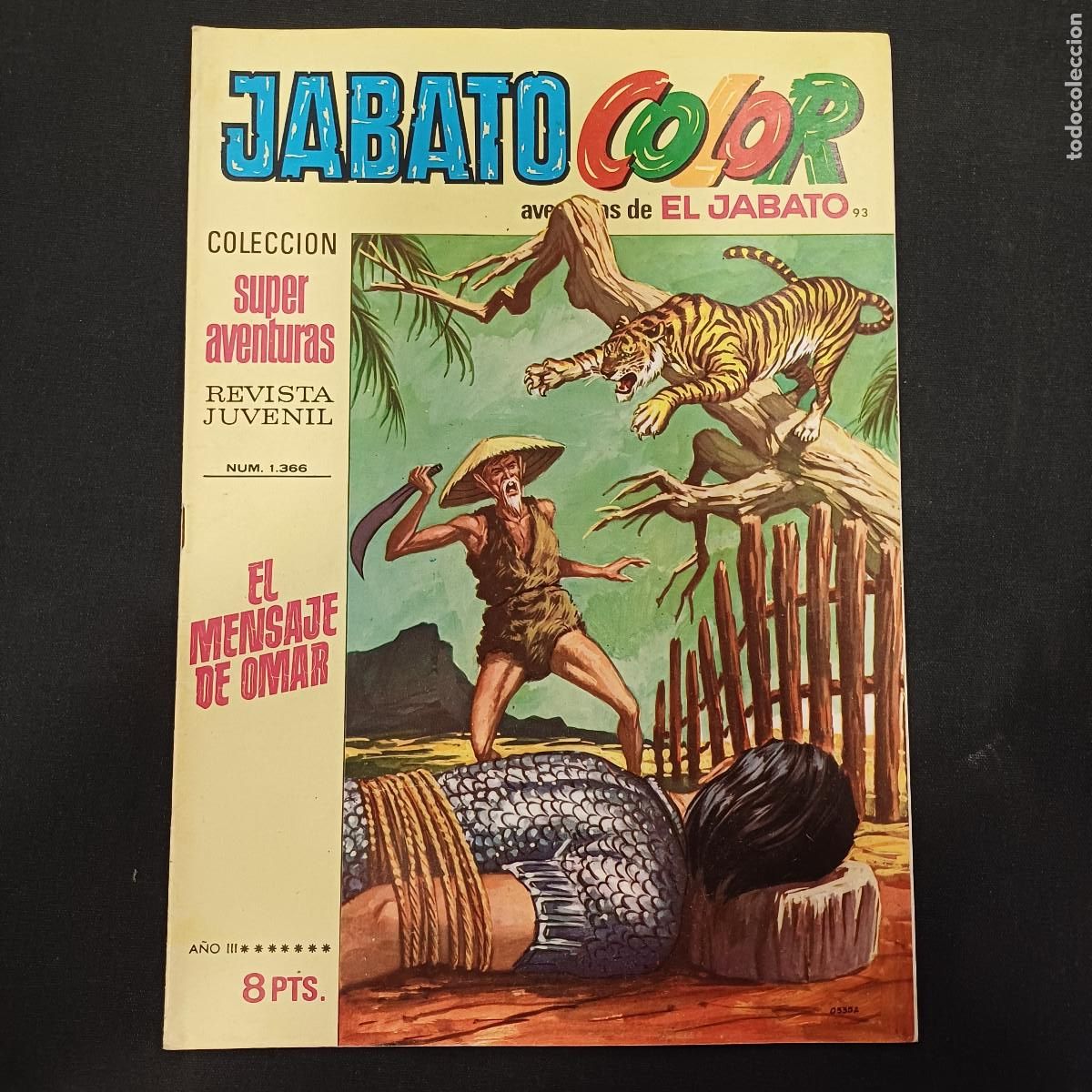 Tebeos: AVENTURAS DE EL JABATO COLOR/BRUGUERA N&ordm; 93.