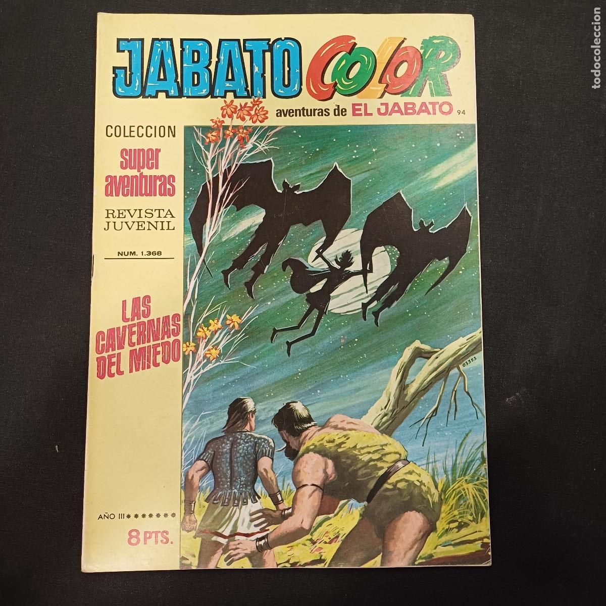 Tebeos: AVENTURAS DE EL JABATO COLOR/BRUGUERA N&ordm; 94.
