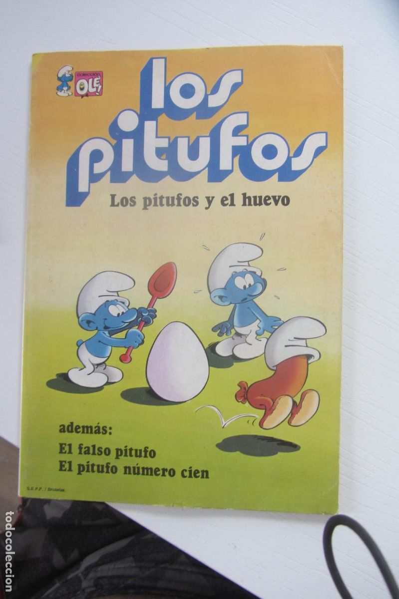 Tebeos: COLECCION OLE LOS PITUFOS N&ordm; 1 JOHAN Y PIRLUIT LA FLAUTA DE LOS PITUFOS BRUGUERA arx70