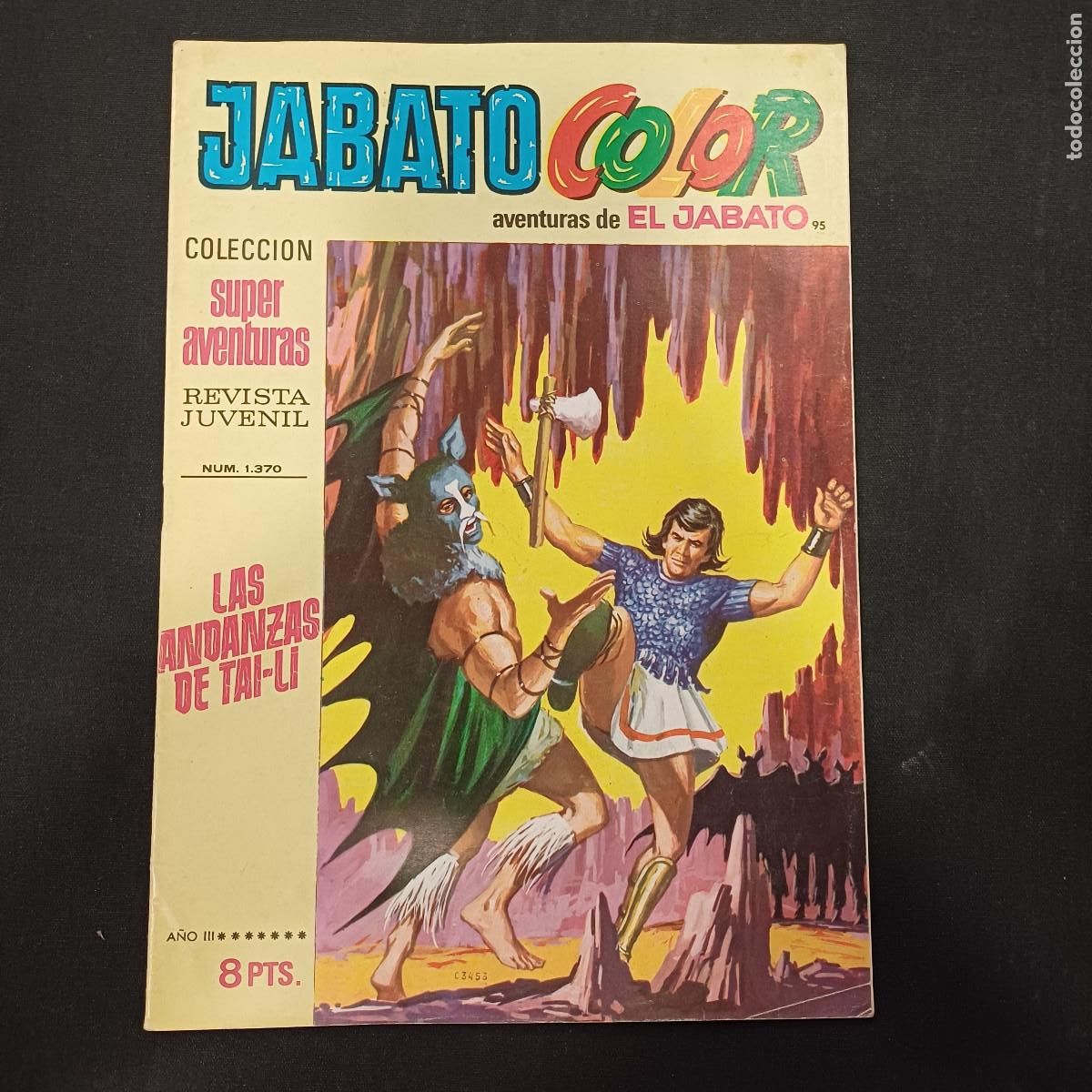 Tebeos: AVENTURAS DE EL JABATO COLOR/BRUGUERA N&ordm; 95.