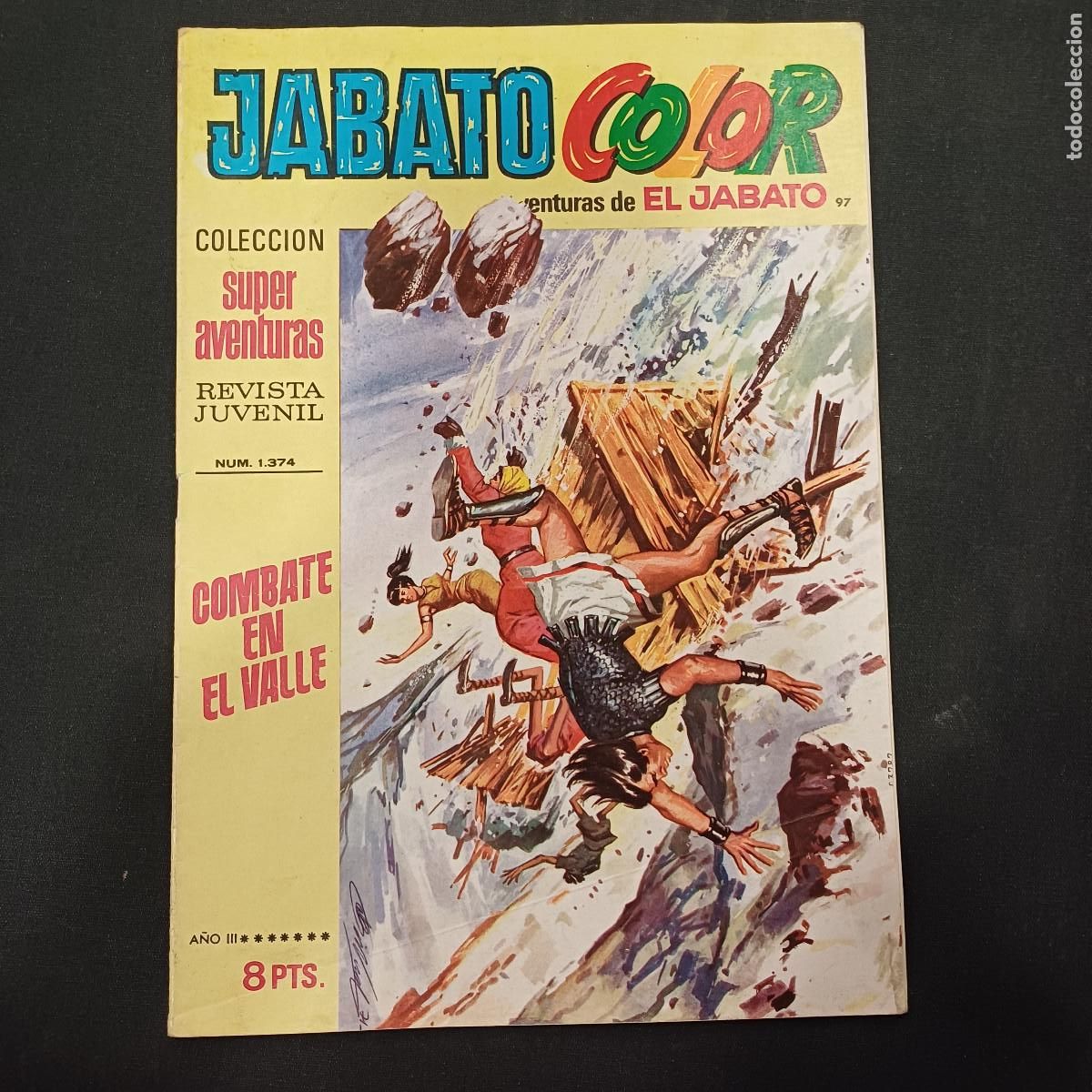 Tebeos: AVENTURAS DE EL JABATO COLOR/BRUGUERA N&ordm; 97.