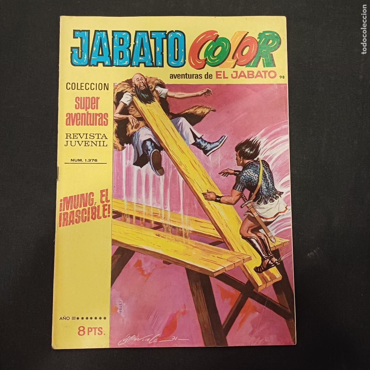 Tebeos: AVENTURAS DE EL JABATO COLOR/BRUGUERA N&ordm; 98.