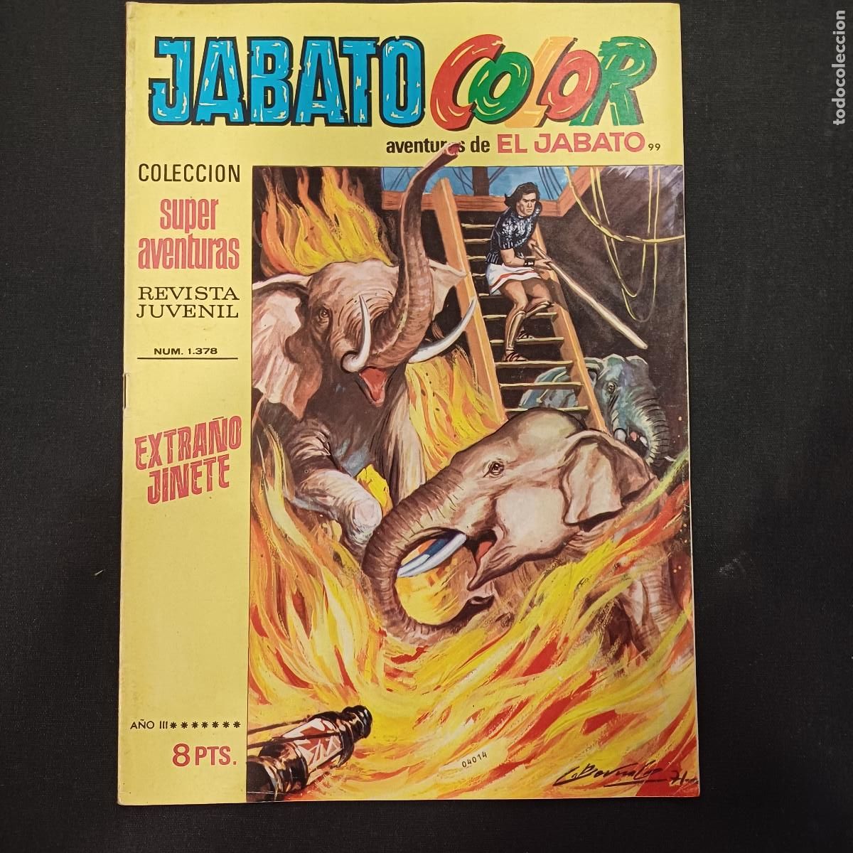 Tebeos: AVENTURAS DE EL JABATO COLOR/BRUGUERA N&ordm; 99.