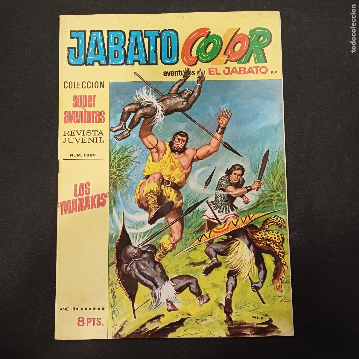 Tebeos: AVENTURAS DE EL JABATO COLOR/BRUGUERA N&ordm; 100.