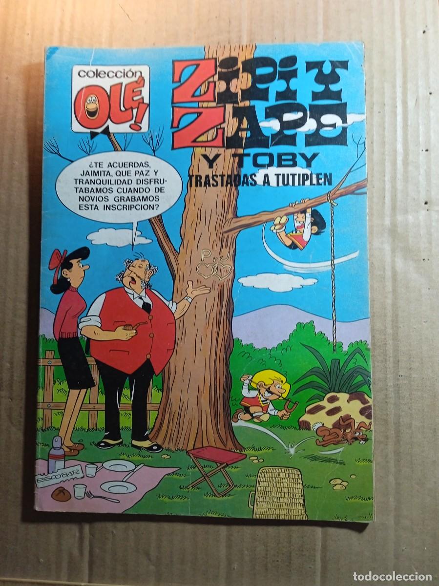 Tebeos: TEBEO DE OLE ZIPI Y ZAPE Y TOBY EN TRASTADAS A TUTIPLEN DEL A&Ntilde;O 1984 N&ordm; 298