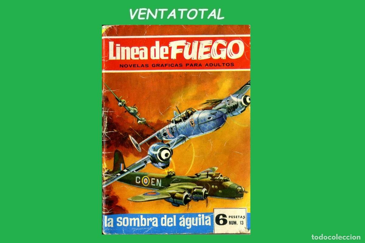 Tebeos: A&Ntilde;O 1966 MINI LIBRO ANTIGUO BELICO LA SOMBRA DEL AGUILA MIDE 16X11,5 CM 64 PAGINAS