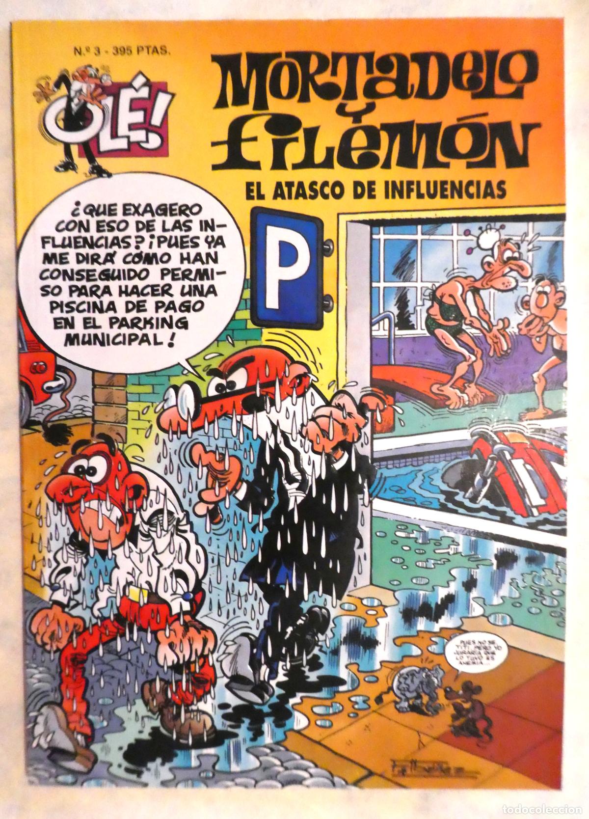 Tebeos: Mortadelo y Filem&oacute;n El Atasco de Influencias 2&ordf; edici&oacute;n 1995