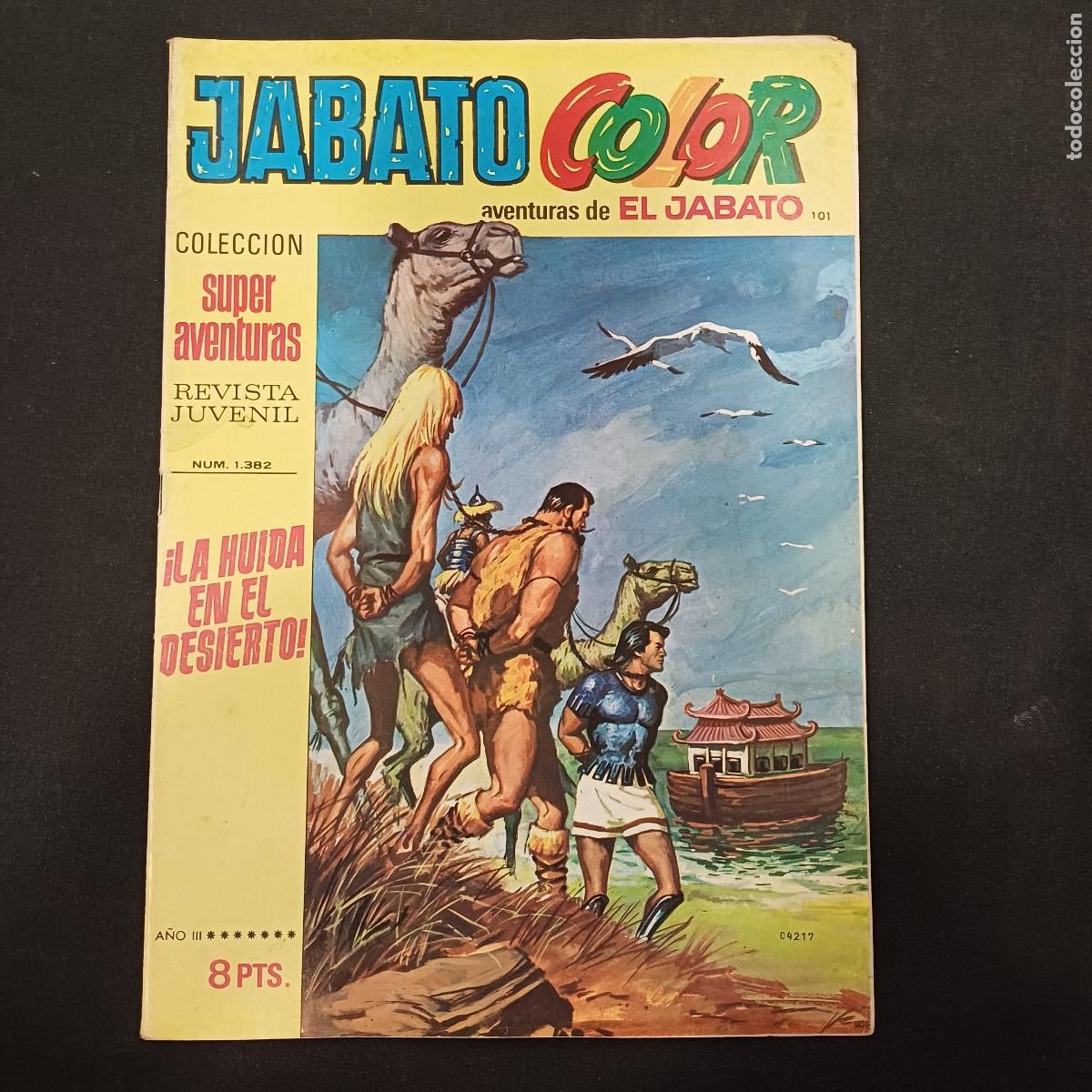 Tebeos: AVENTURAS DE EL JABATO COLOR/BRUGUERA N&ordm; 101.