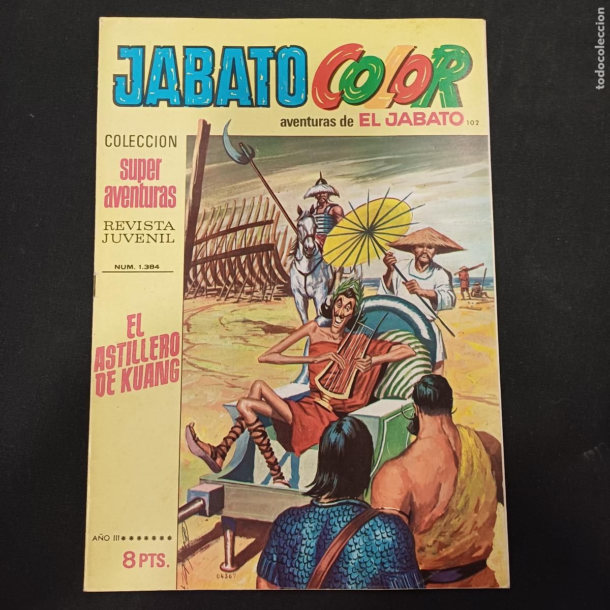 Tebeos: AVENTURAS DE EL JABATO COLOR/BRUGUERA N&ordm; 102.