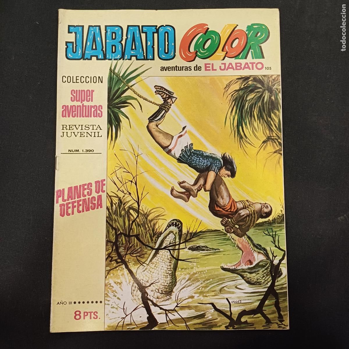 Tebeos: AVENTURAS DE EL JABATO COLOR/BRUGUERA N&ordm; 105.
