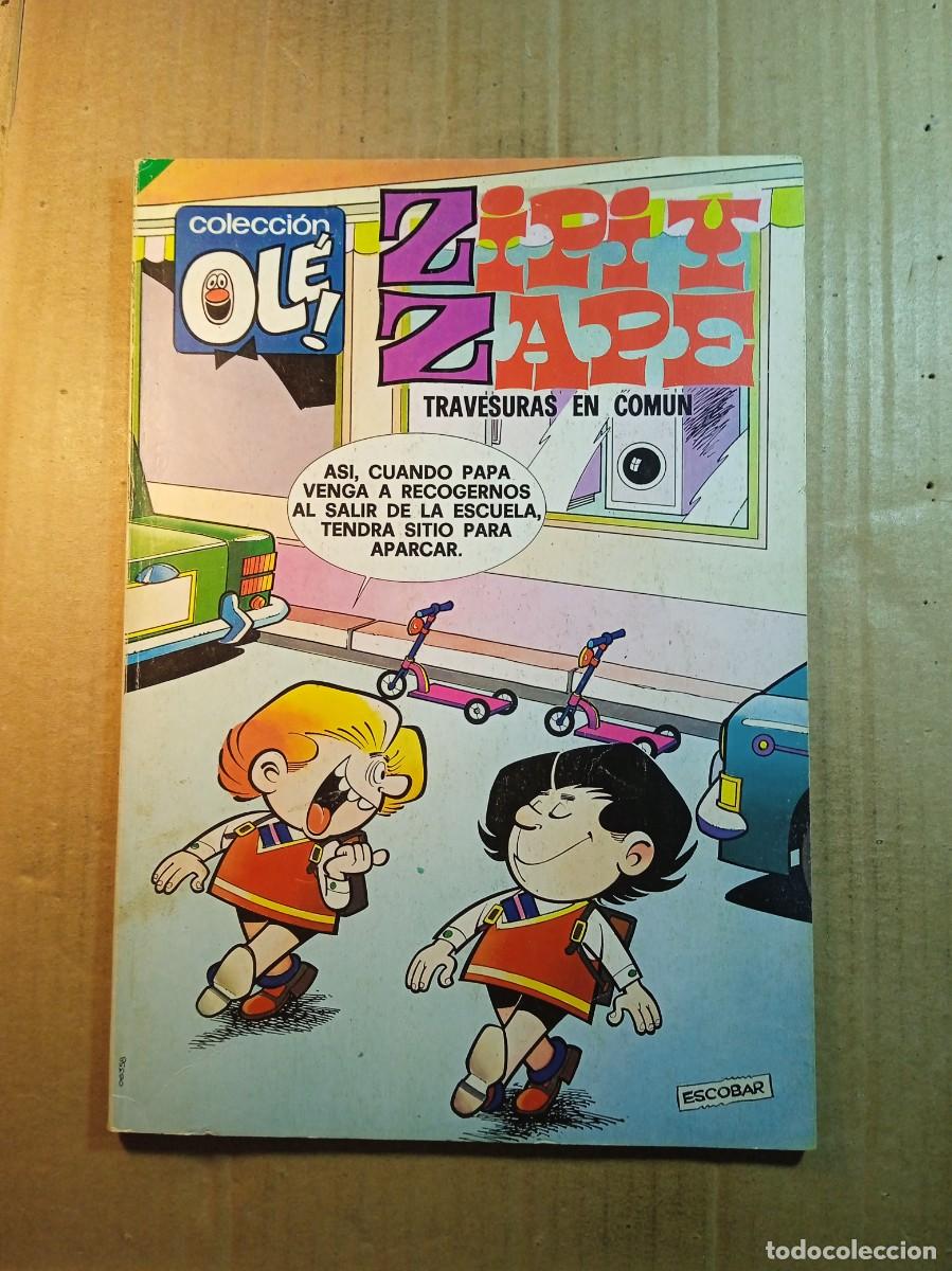 Tebeos: TEBEO DE OLE ZIPI Y ZAPE EN TRAVESURAS EN COMUN DEL A&Ntilde;O 1980 N&ordm; 123