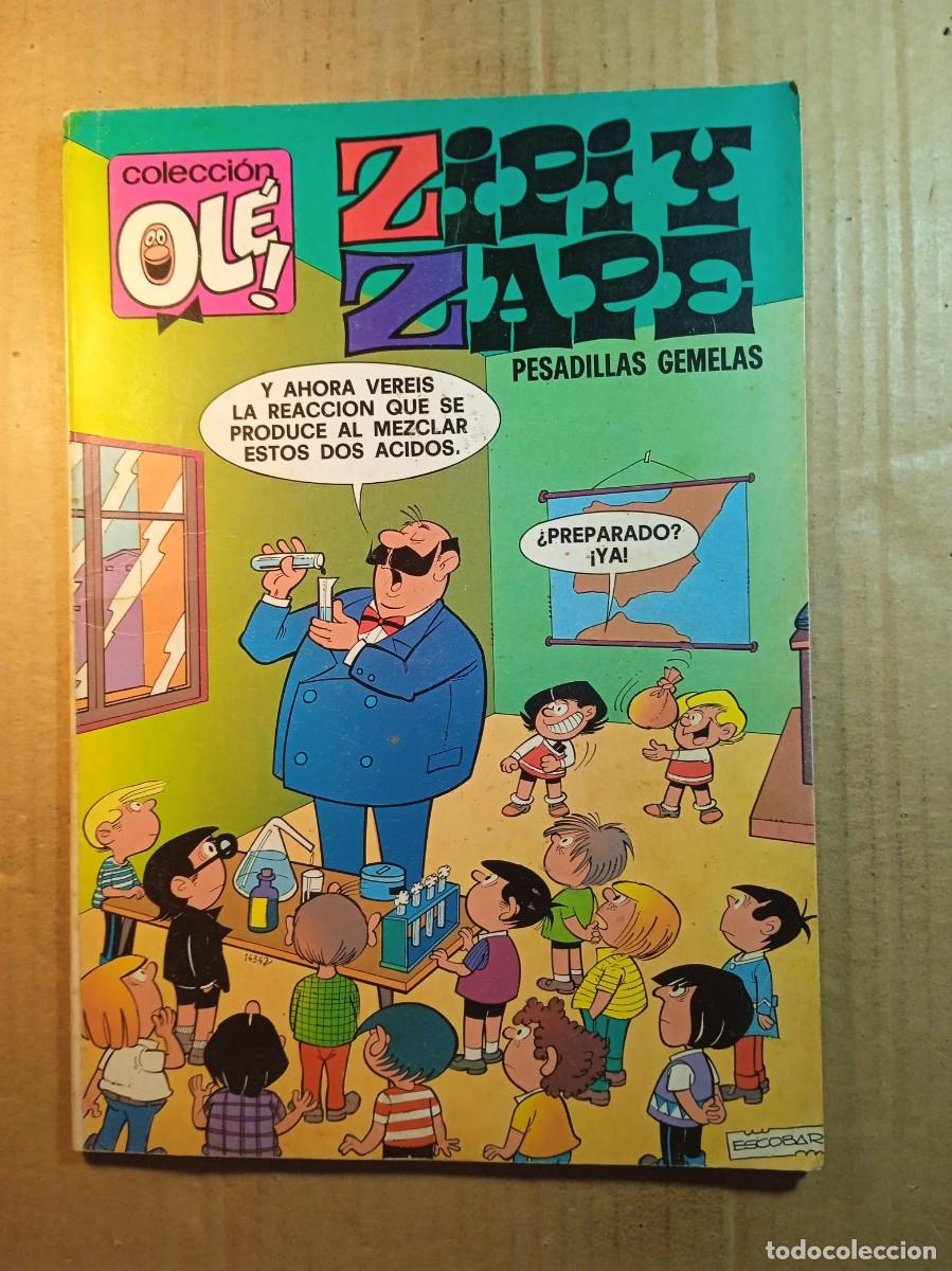 Tebeos: TEBEO DE OLE ZIPI Y ZAPE EN PESADILLAS GEMELAS DEL A&Ntilde;O 1981 N&ordm; 158