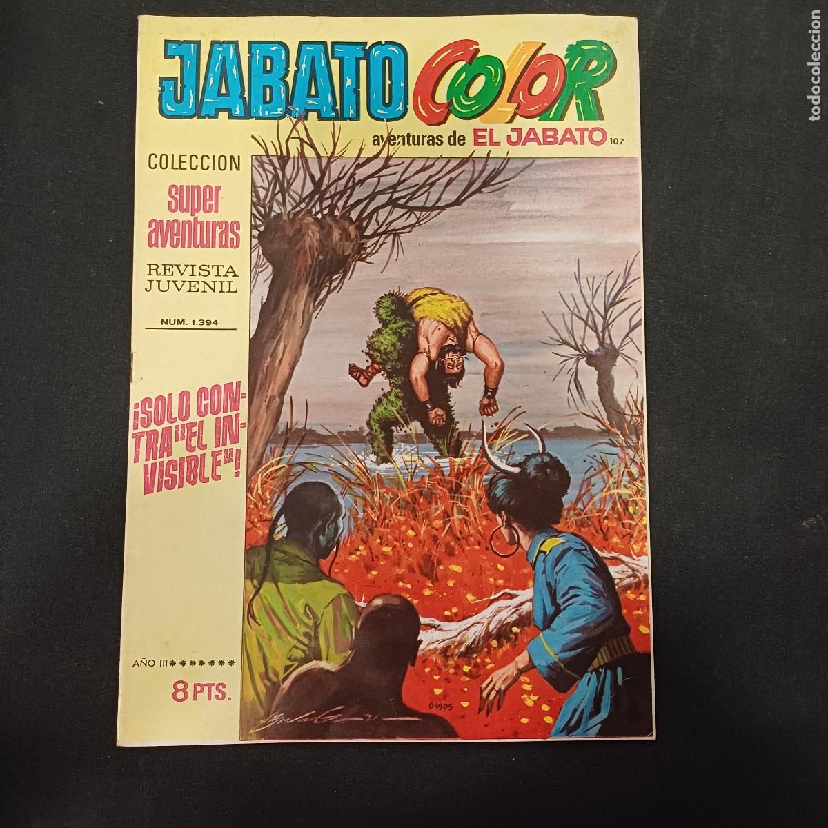 Tebeos: AVENTURAS DE EL JABATO COLOR/BRUGUERA N&ordm; 107.