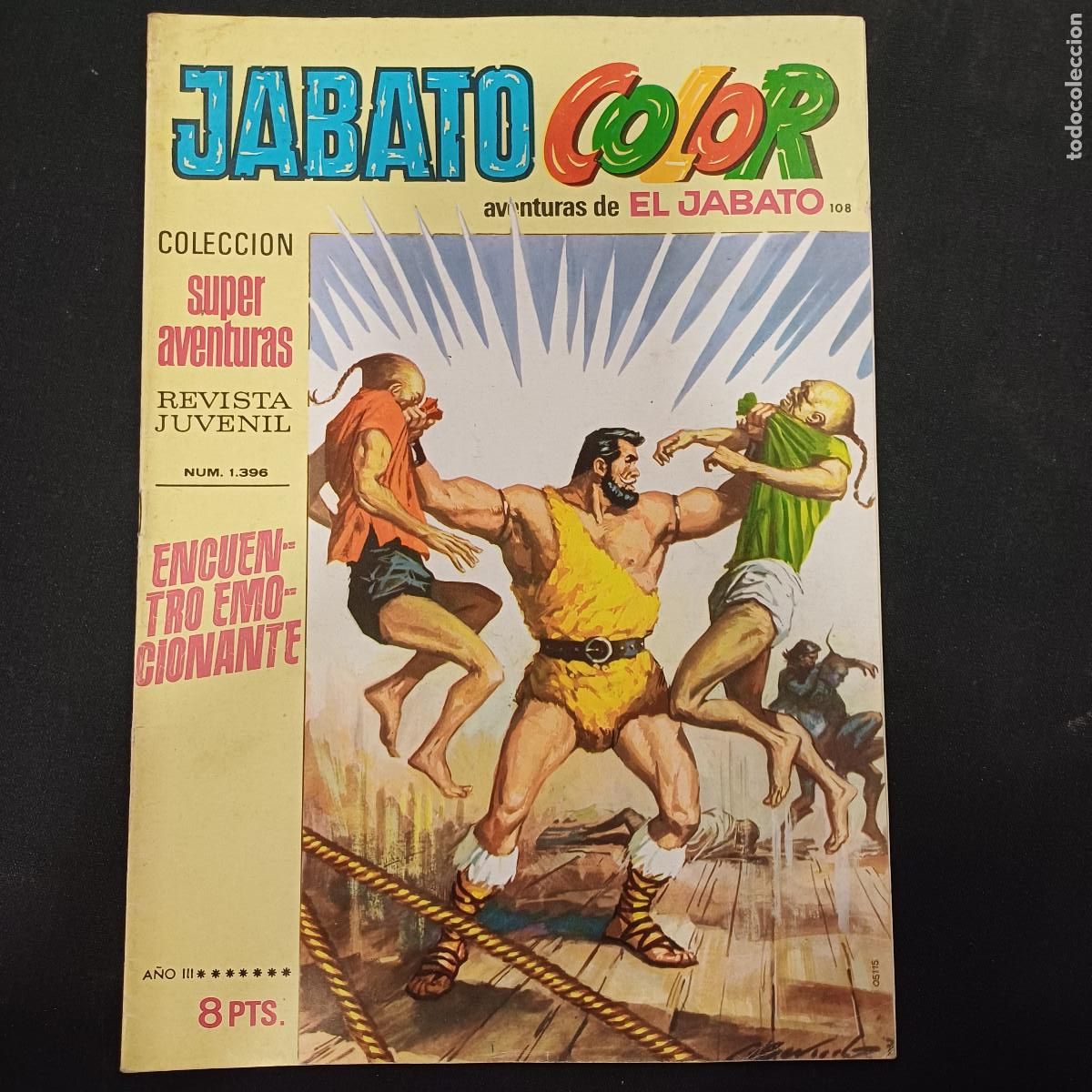 Tebeos: AVENTURAS DE EL JABATO COLOR/BRUGUERA N&ordm; 108.