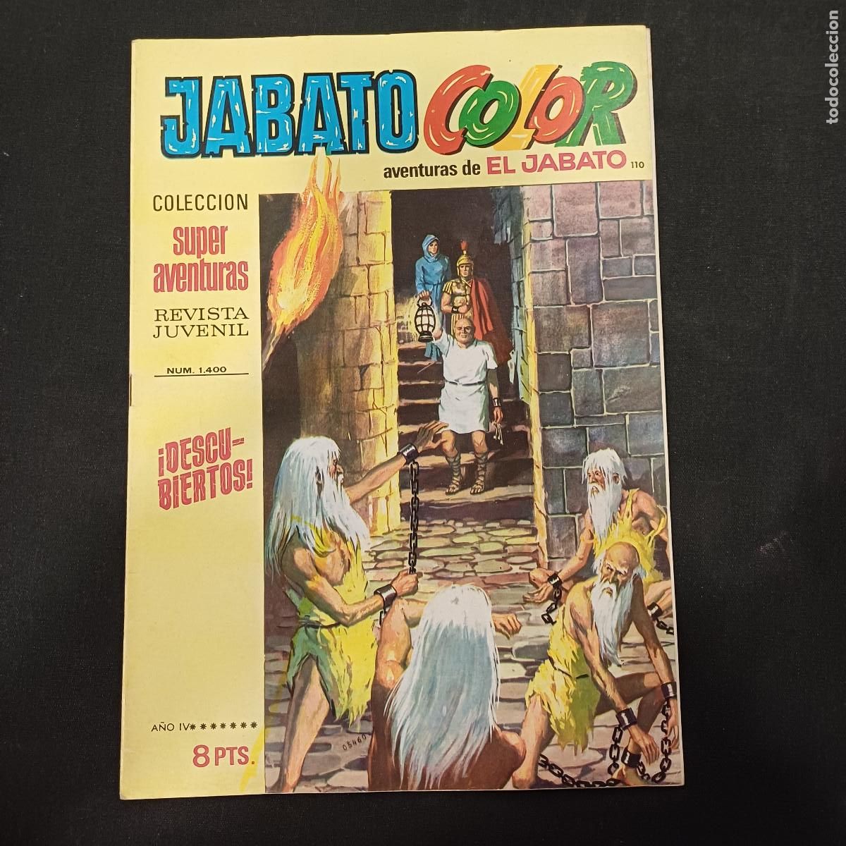 Tebeos: AVENTURAS DE EL JABATO COLOR/BRUGUERA N&ordm; 110.