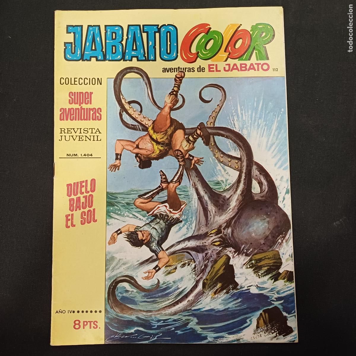 Tebeos: AVENTURAS DE EL JABATO COLOR/BRUGUERA N&ordm; 112.
