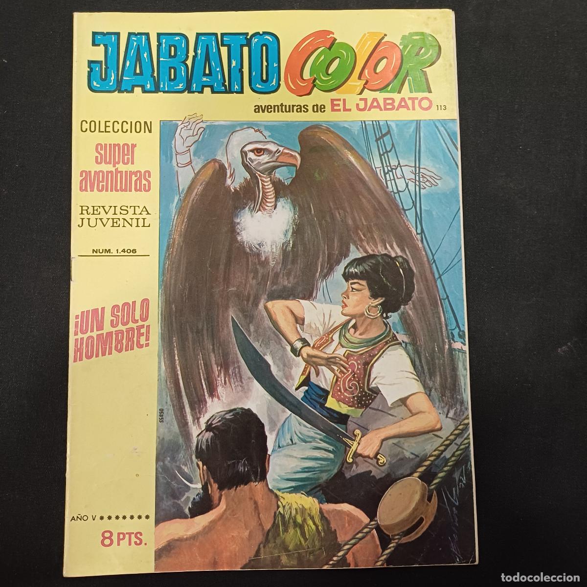 Tebeos: AVENTURAS DE EL JABATO COLOR/BRUGUERA N&ordm; 113.
