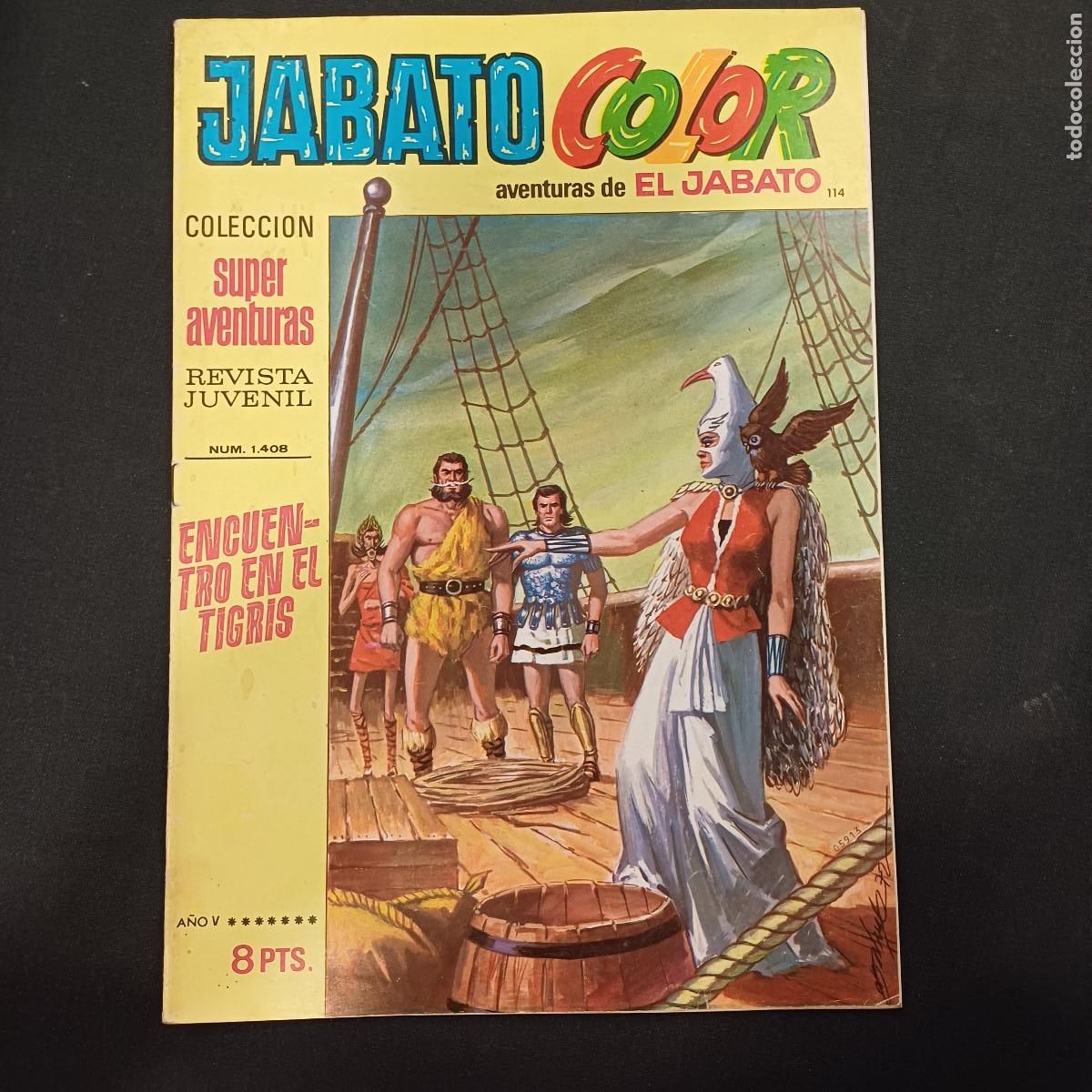 Tebeos: AVENTURAS DE EL JABATO COLOR/BRUGUERA N&ordm; 114.