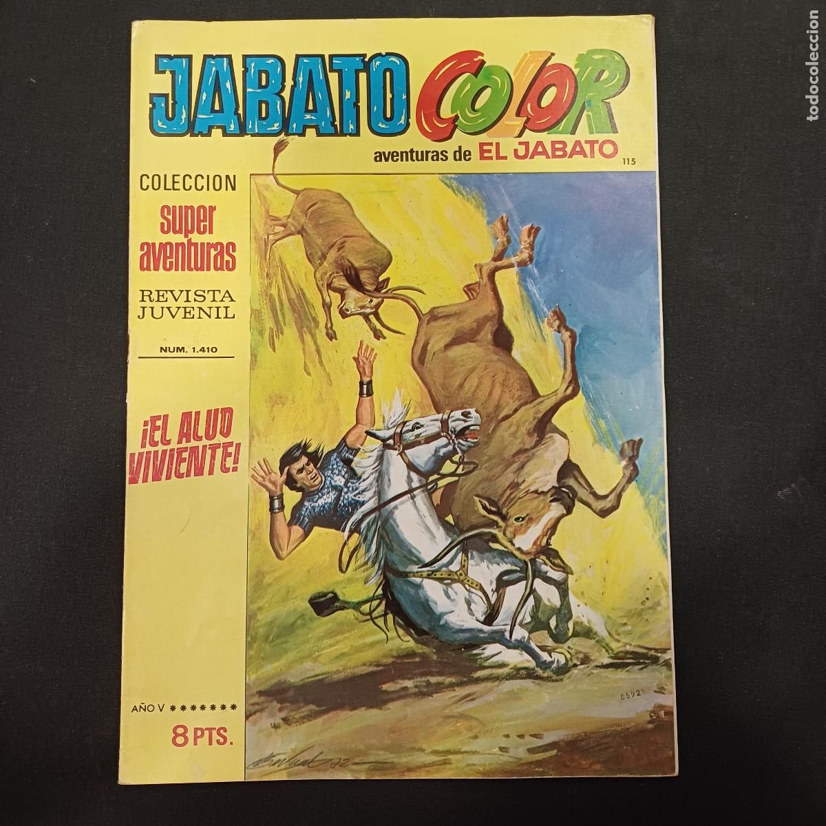 Tebeos: AVENTURAS DE EL JABATO COLOR/BRUGUERA N&ordm; 115.