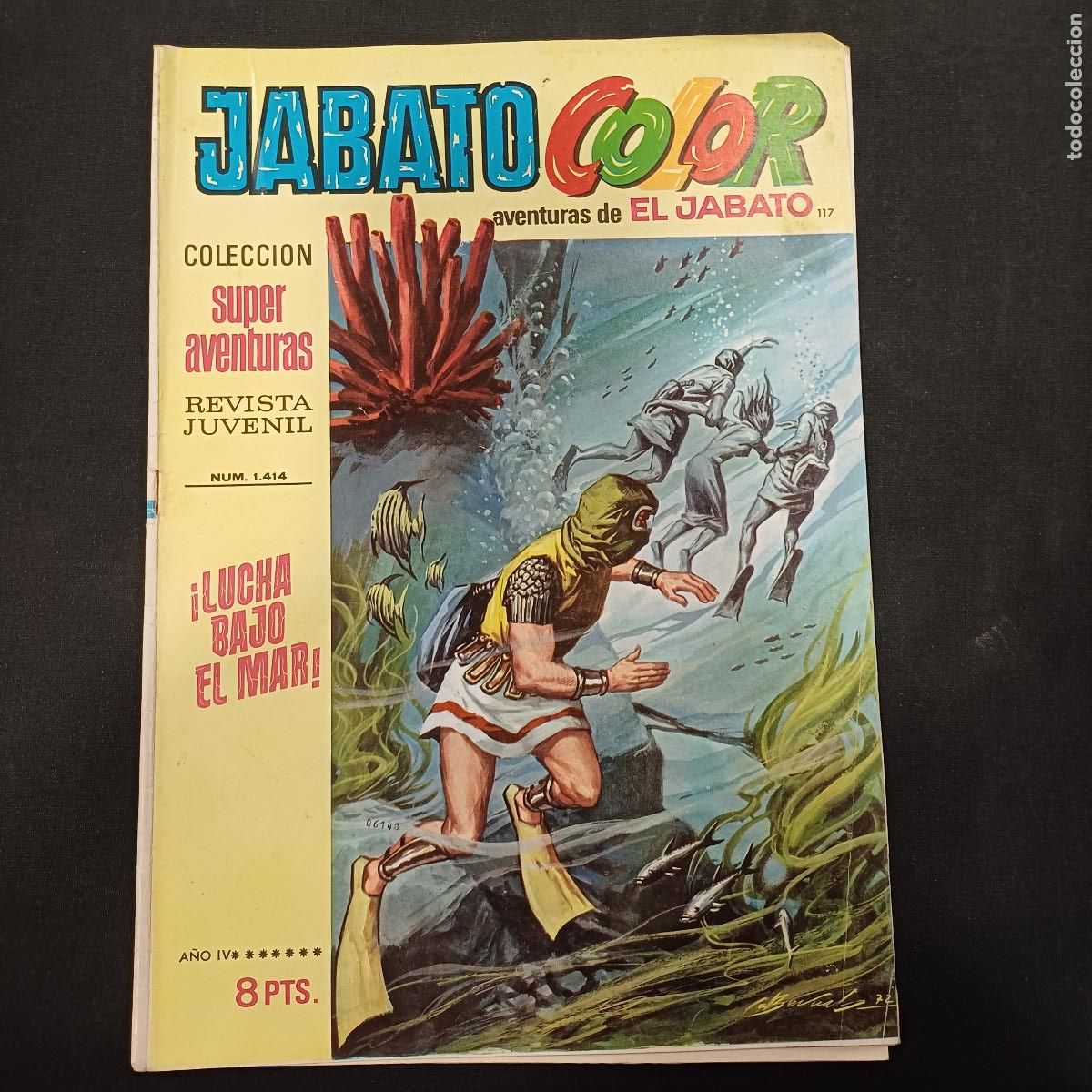 Tebeos: AVENTURAS DE EL JABATO COLOR/BRUGUERA N&ordm; 117.