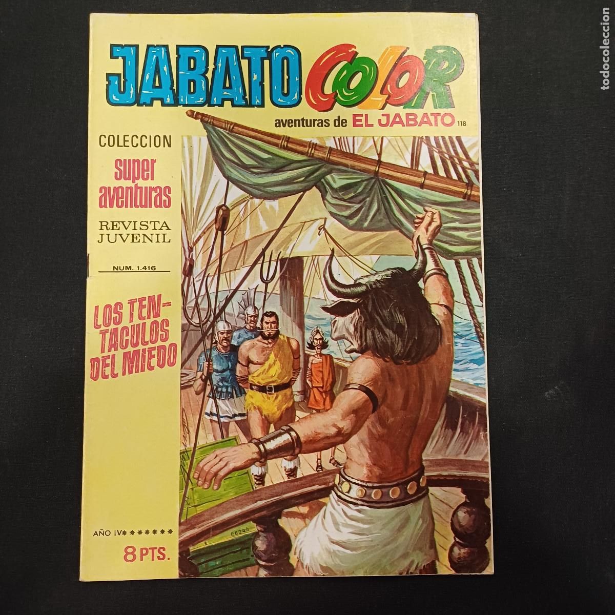 Tebeos: AVENTURAS DE EL JABATO COLOR/BRUGUERA N&ordm; 118.