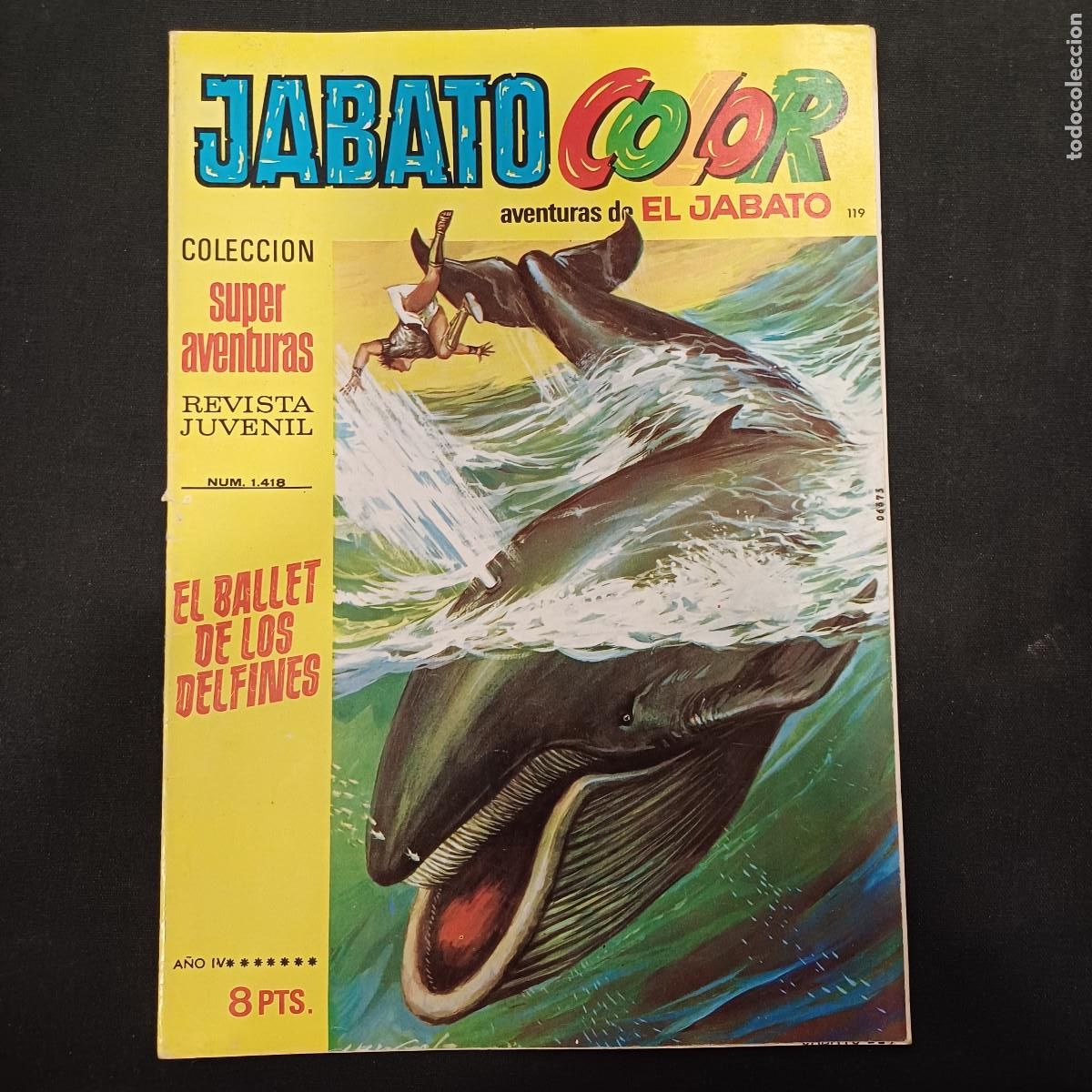 Tebeos: AVENTURAS DE EL JABATO COLOR/BRUGUERA N&ordm; 119.