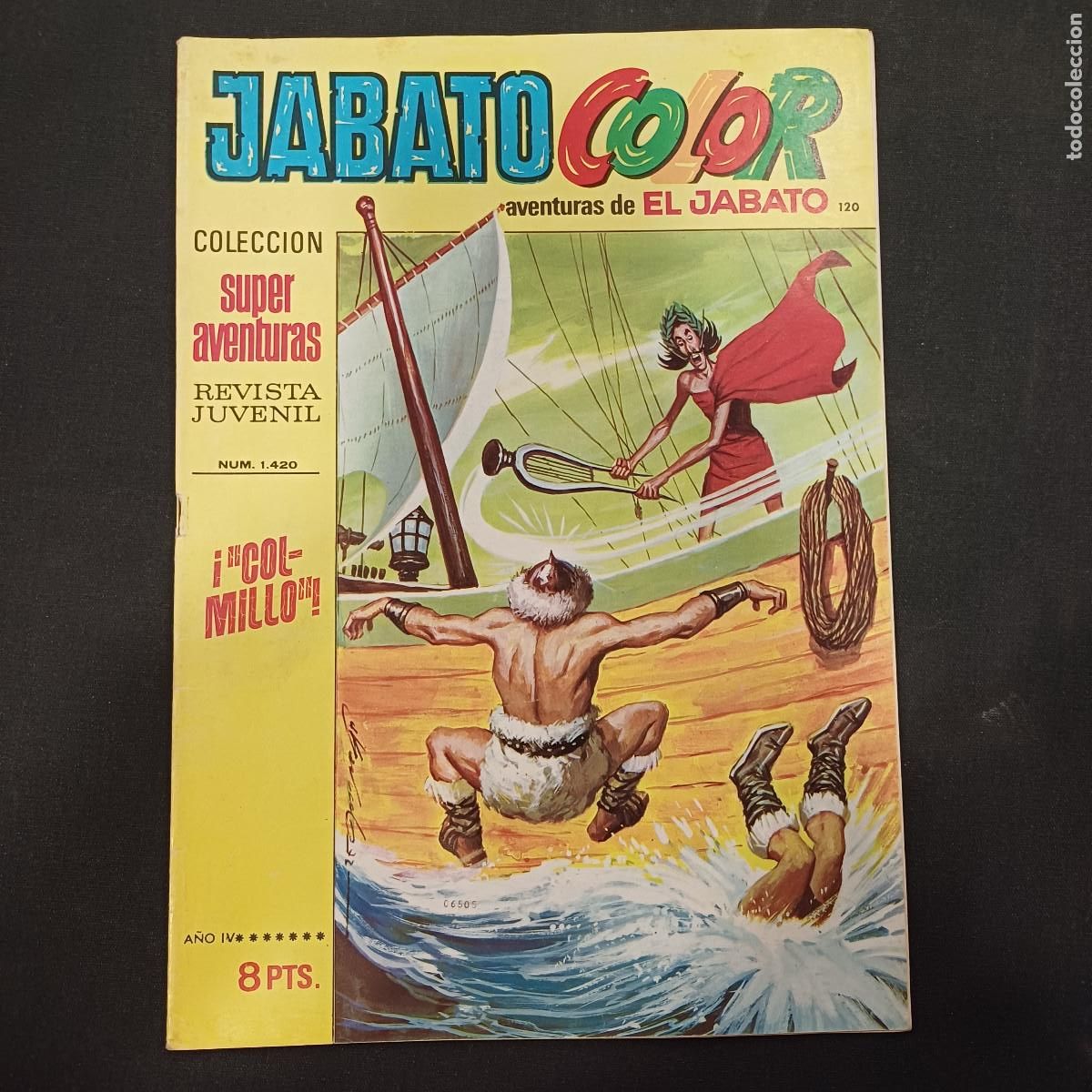 Tebeos: AVENTURAS DE EL JABATO COLOR/BRUGUERA N&ordm; 120.