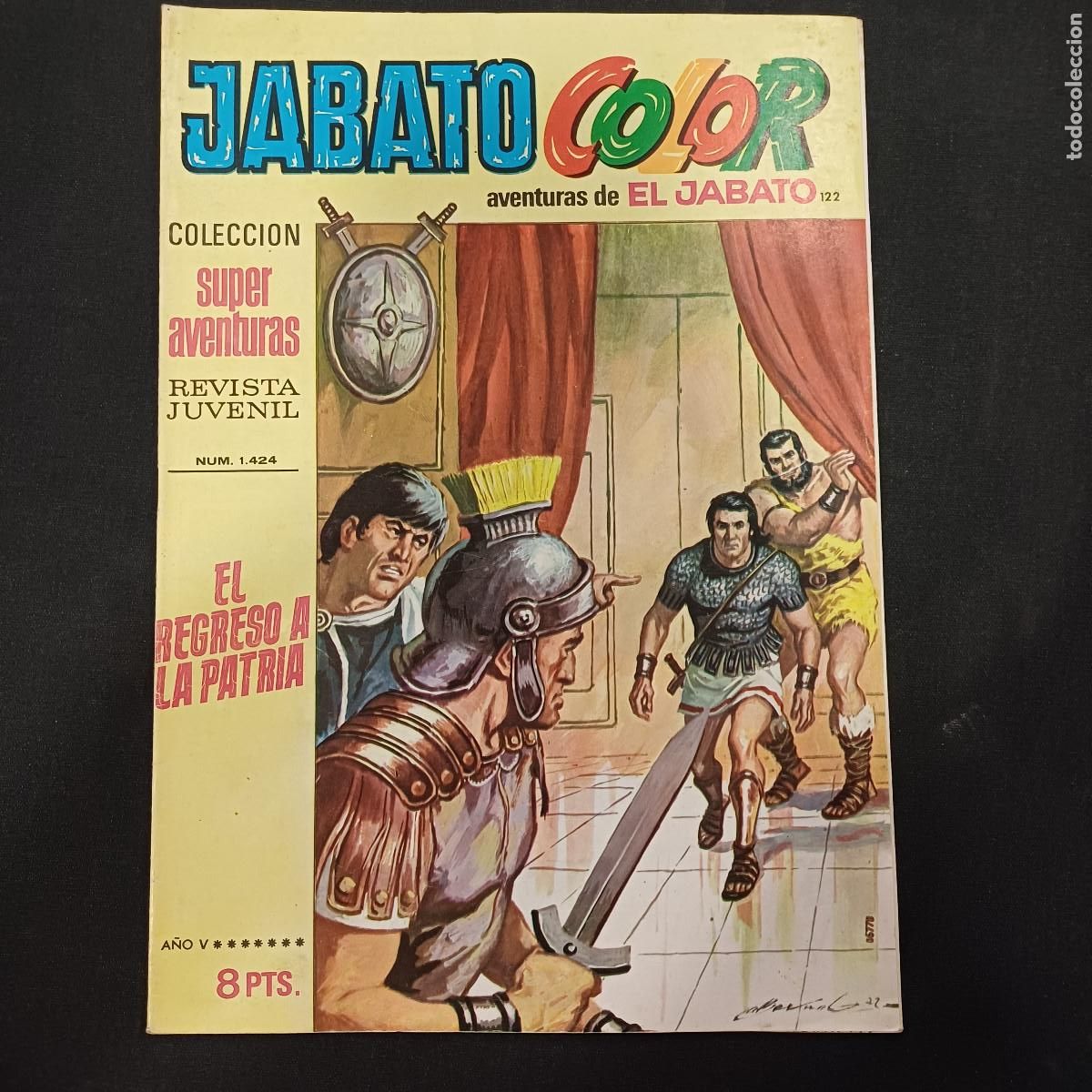 Tebeos: AVENTURAS DE EL JABATO COLOR/BRUGUERA N&ordm; 122.