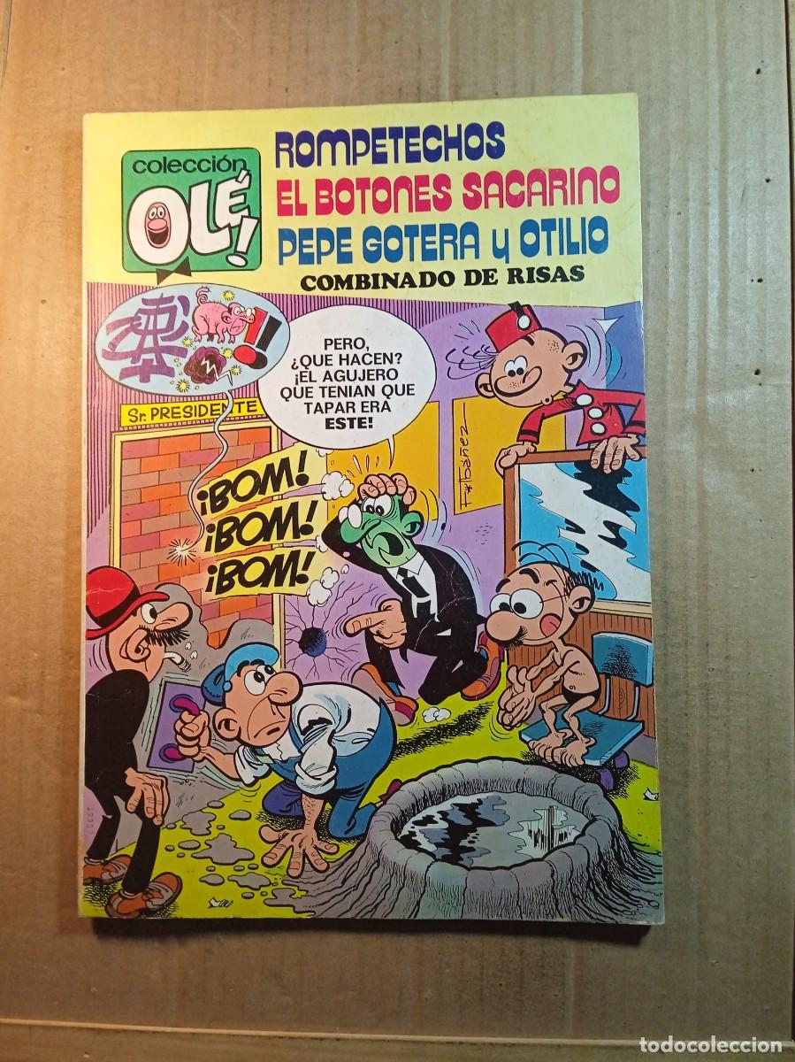 Tebeos: TEBEO DE OLE ROMPETECHOS EL BOTONES SACARINO PEPE GOTERA Y OTILIO COMBINADO DE RISAS A&Ntilde;O 1979 N&ordm; 109