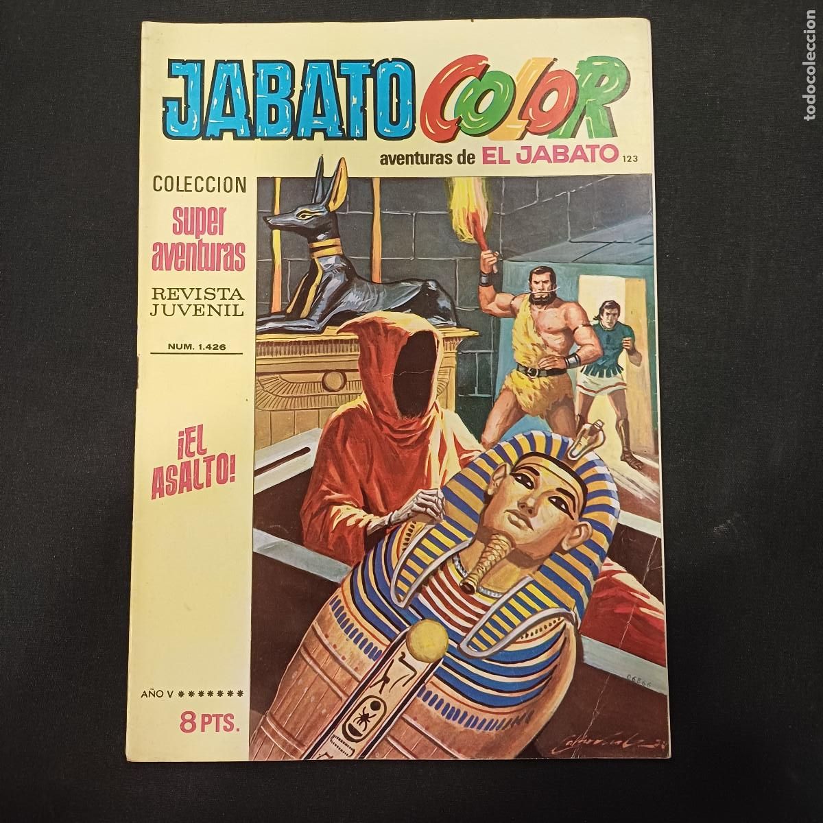 Tebeos: AVENTURAS DE EL JABATO COLOR/BRUGUERA N&ordm; 123.