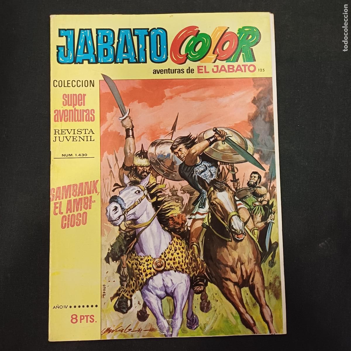 Tebeos: AVENTURAS DE EL JABATO COLOR/BRUGUERA N&ordm; 125.