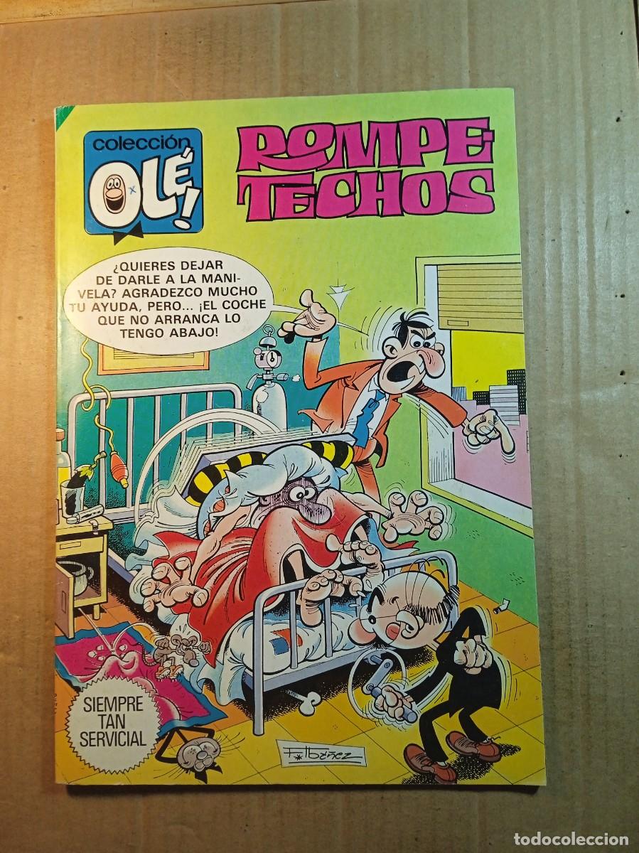 Tebeos: TEBEO DE OLE ROMPE TECHOS EN SIEMPRE TAN SERVICIAL DEL A&Ntilde;O 1983 N&ordm; 264