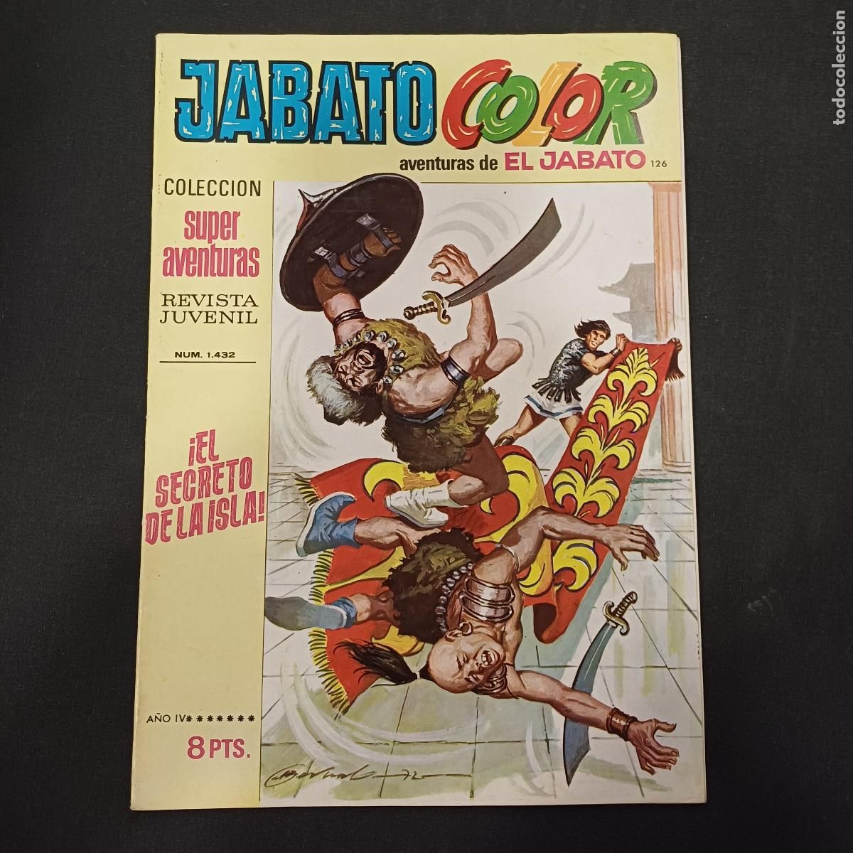 Tebeos: AVENTURAS DE EL JABATO COLOR/BRUGUERA N&ordm; 126.